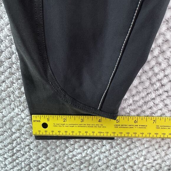 Piper by Smartpak Pants Womens 40R Black Equestrian Fitted Trouser Faux Suede - Picture 15 of 16